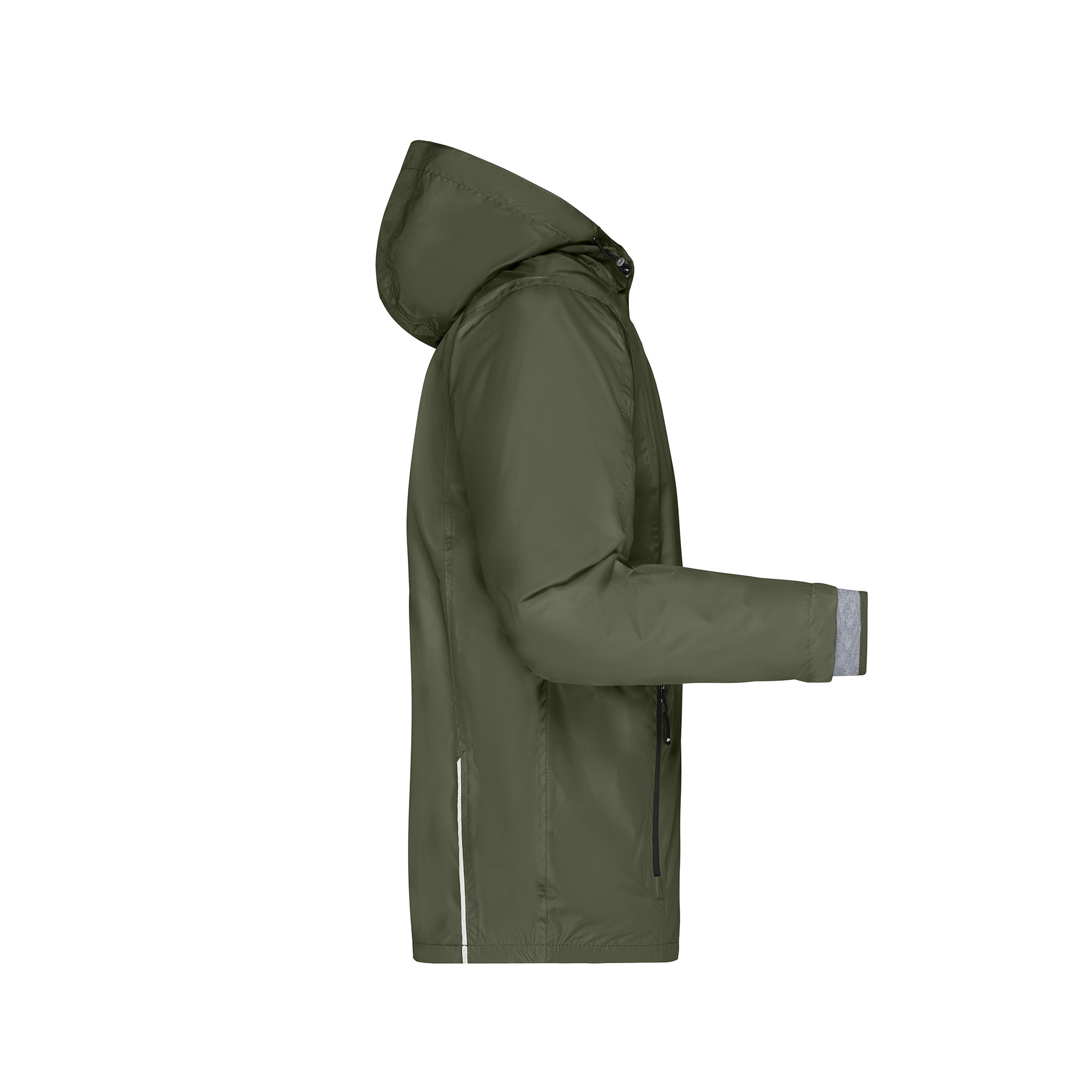 *Auslauf* Herren-Doppeljacke 3 in 1, olive/schwarz