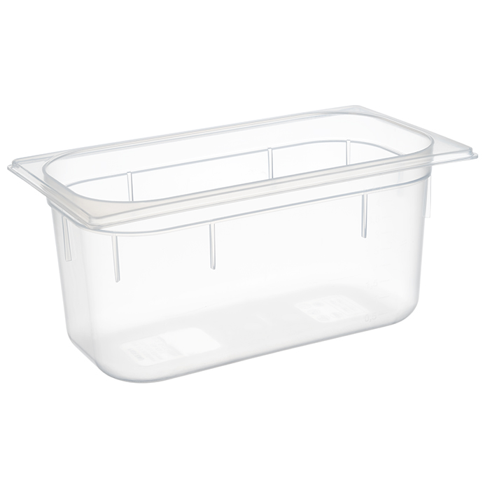 GN 1/3 Behälter 32,5 x 17,6 cm, Tiefe: 150 mm Polypropylen, 5,3 Liter