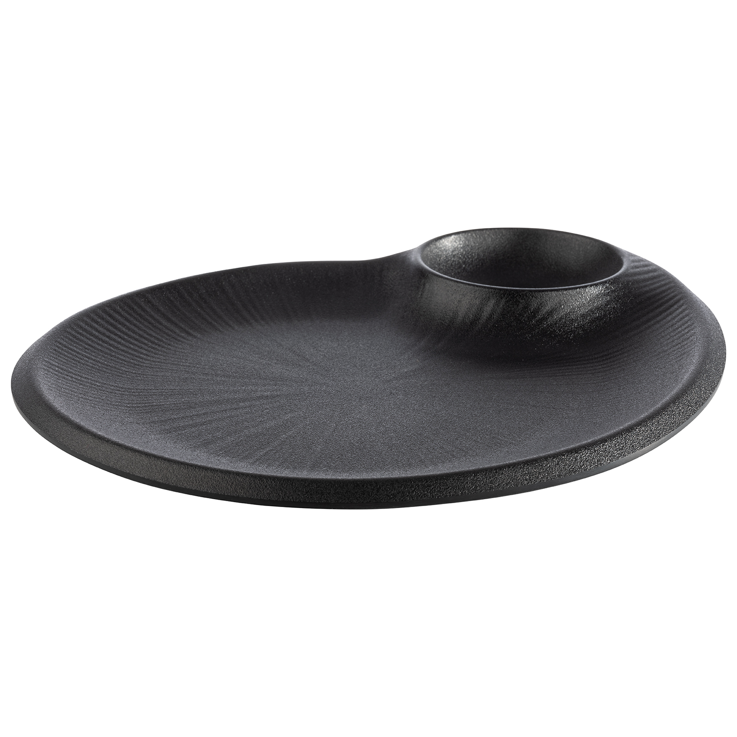 Teller -NERO- 30 x 25 cm, H: 2,5 cm