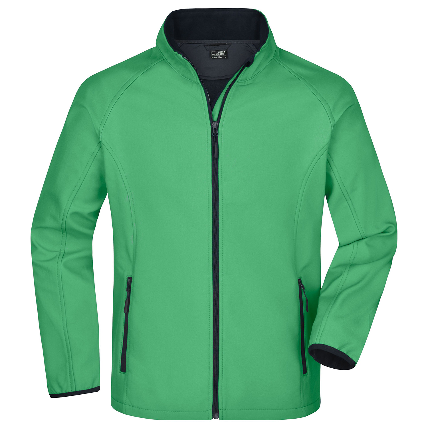 Herren-Softshelljacke Promo, grün/marine