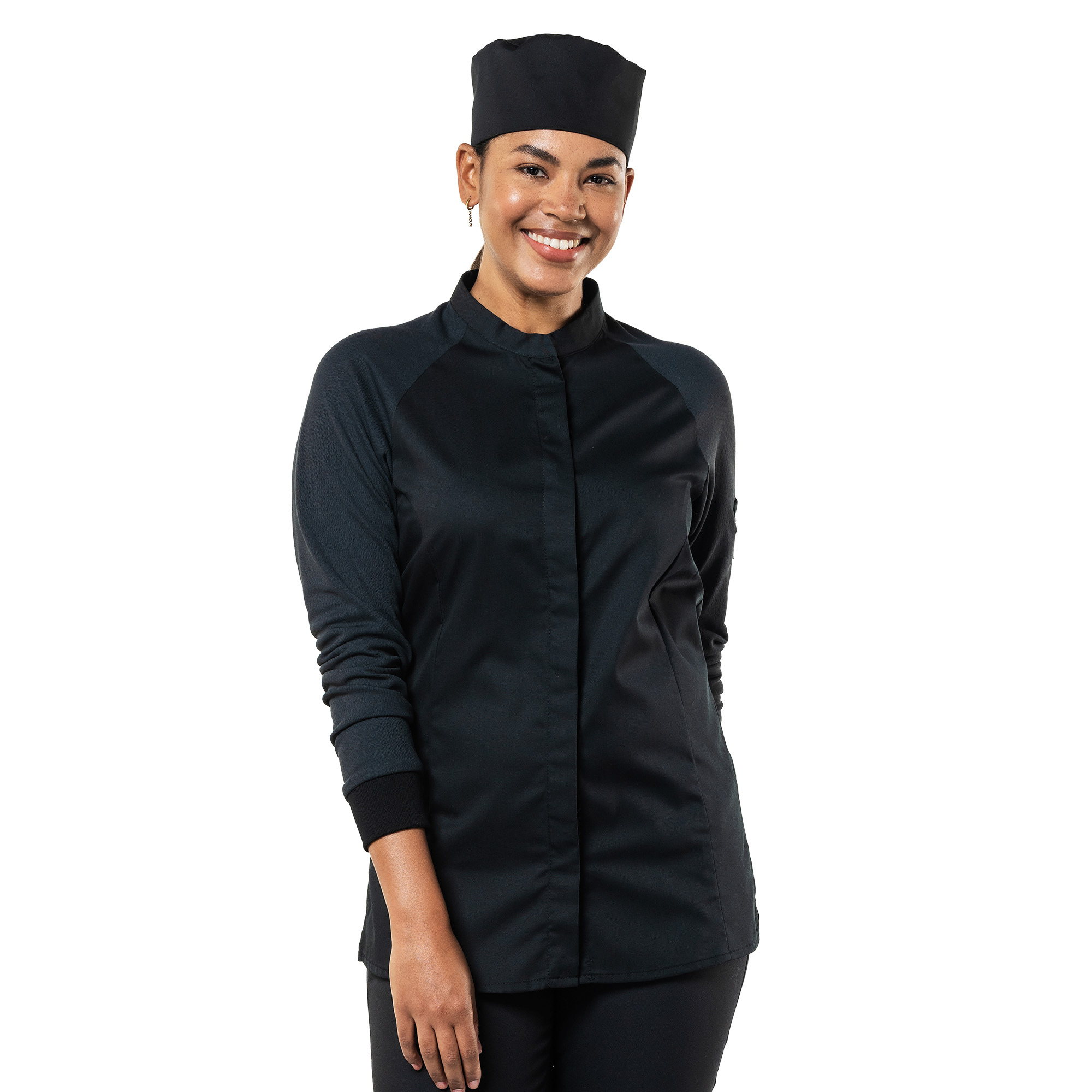 Chaud Devant Kochjacke Damen Sorella black