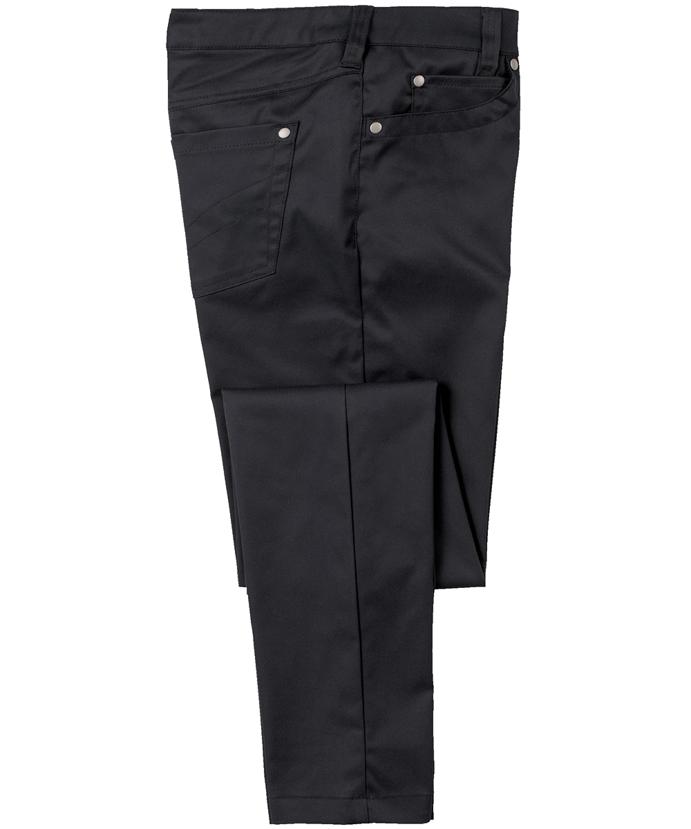 Damenhose Premium Five-Pocket, Regular Fit, schwarz
