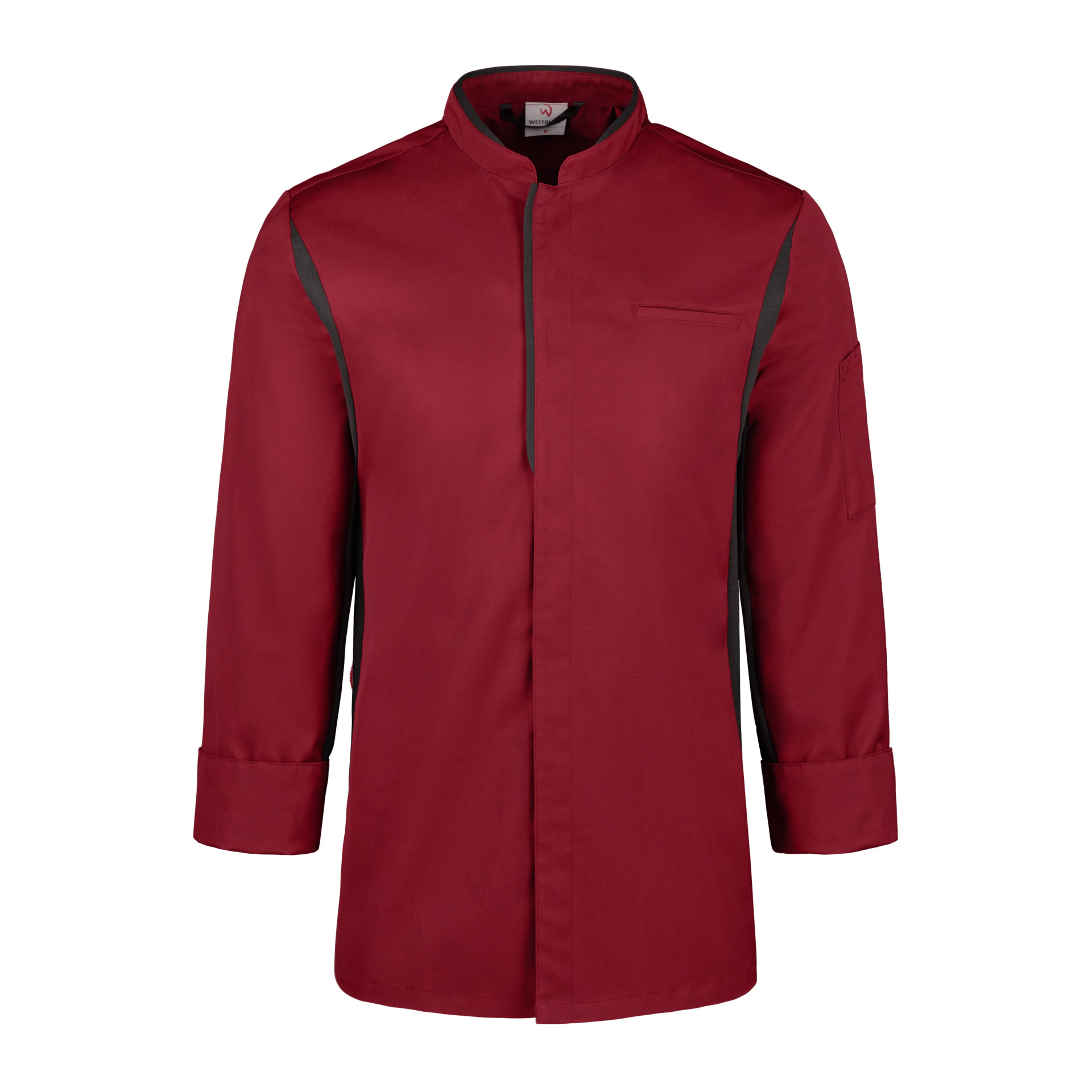 Koch-/Servicejacke FOCUS Damen kaminrot/anthrazit