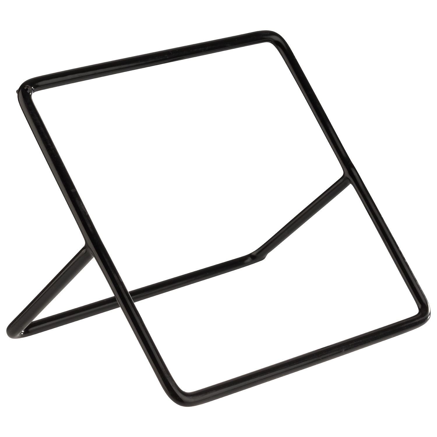 Buffetständer -SQUARE- Metall schwarz 12 x 12 cm, H: 7 cm
