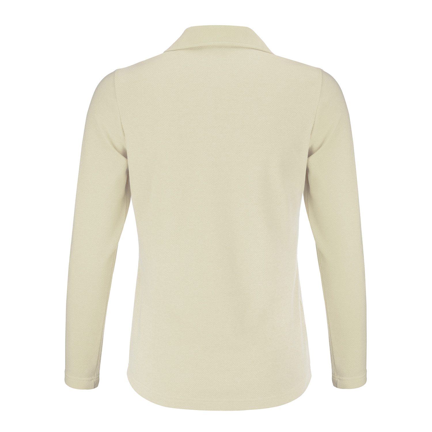 Poloshirt Waffelpique, 1/1 Arm, natur