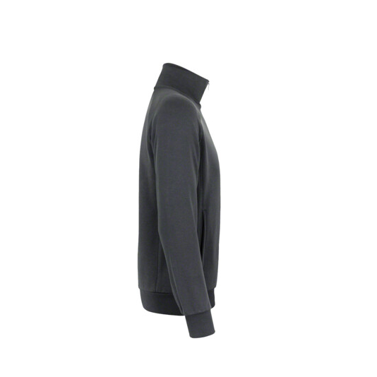Unisex-Sweatjacke College, anthrazit