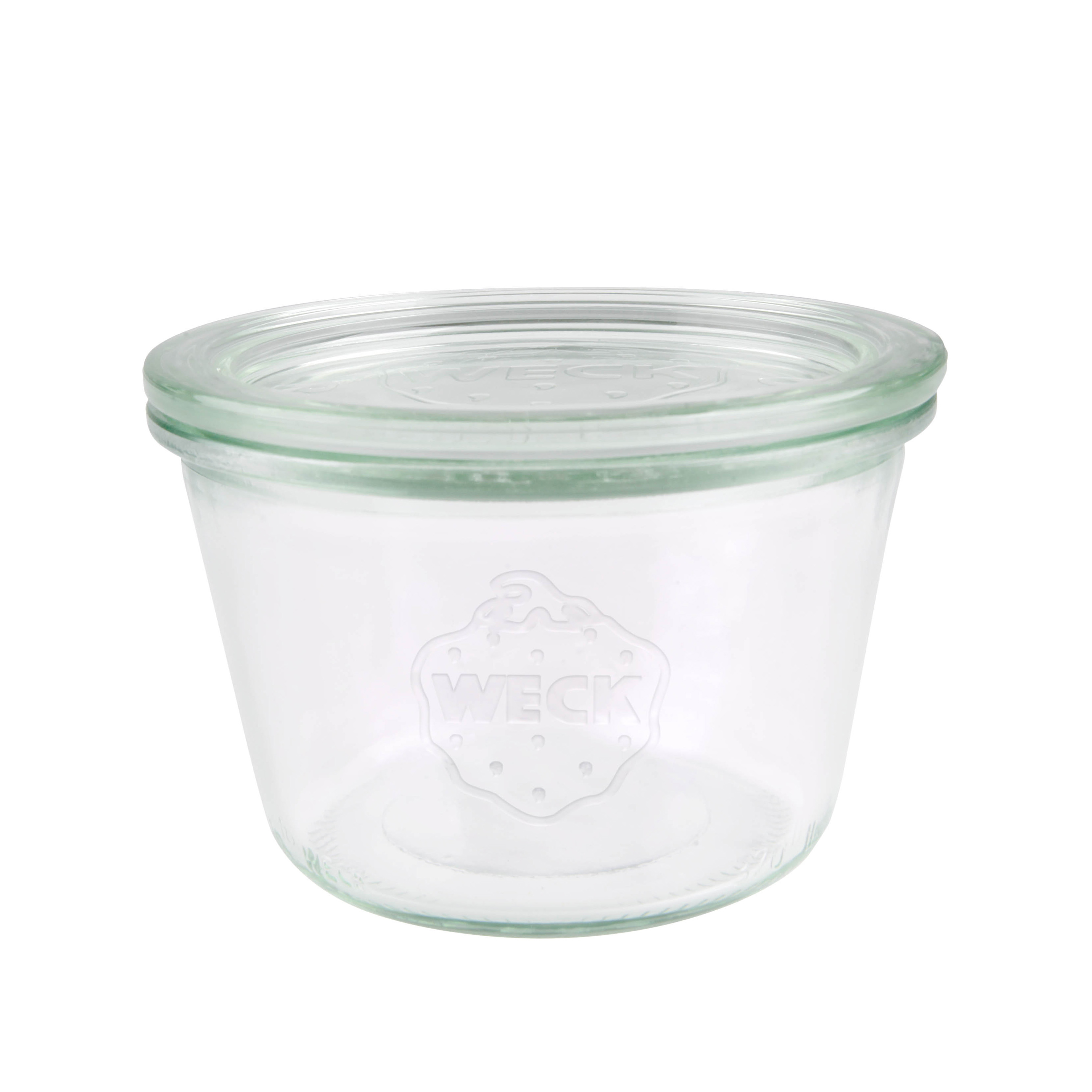 Weck-Glas mit Deckel 290 ml, Ø 10,0 cm, Höhe 5,5 cm
