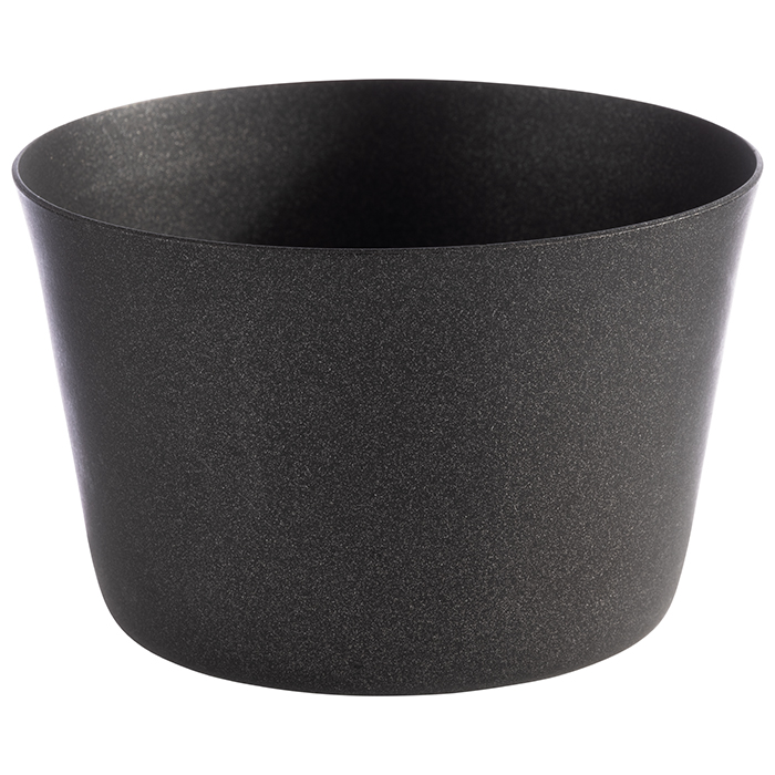 Schale -LEVANTE- schwarz, Ø 8,5 cm, H: 5,5 cm