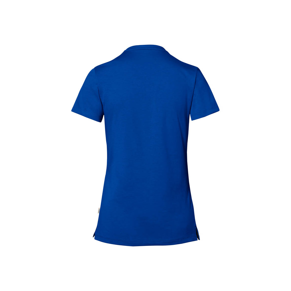 Woman V-Shirt Cotton Tec, royal