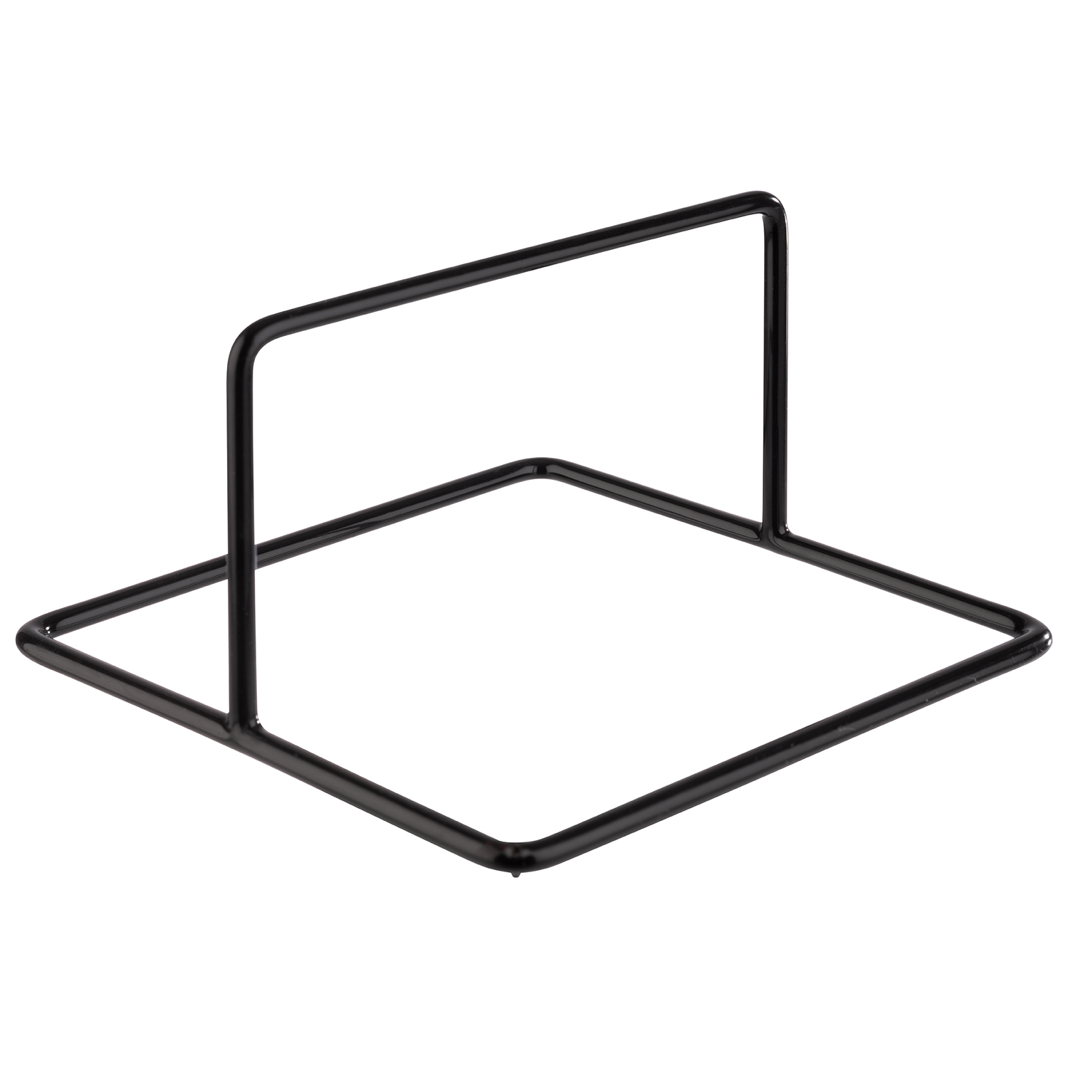 Buffetständer -SQUARE- Metall schwarz 12 x 12 cm, H: 7 cm