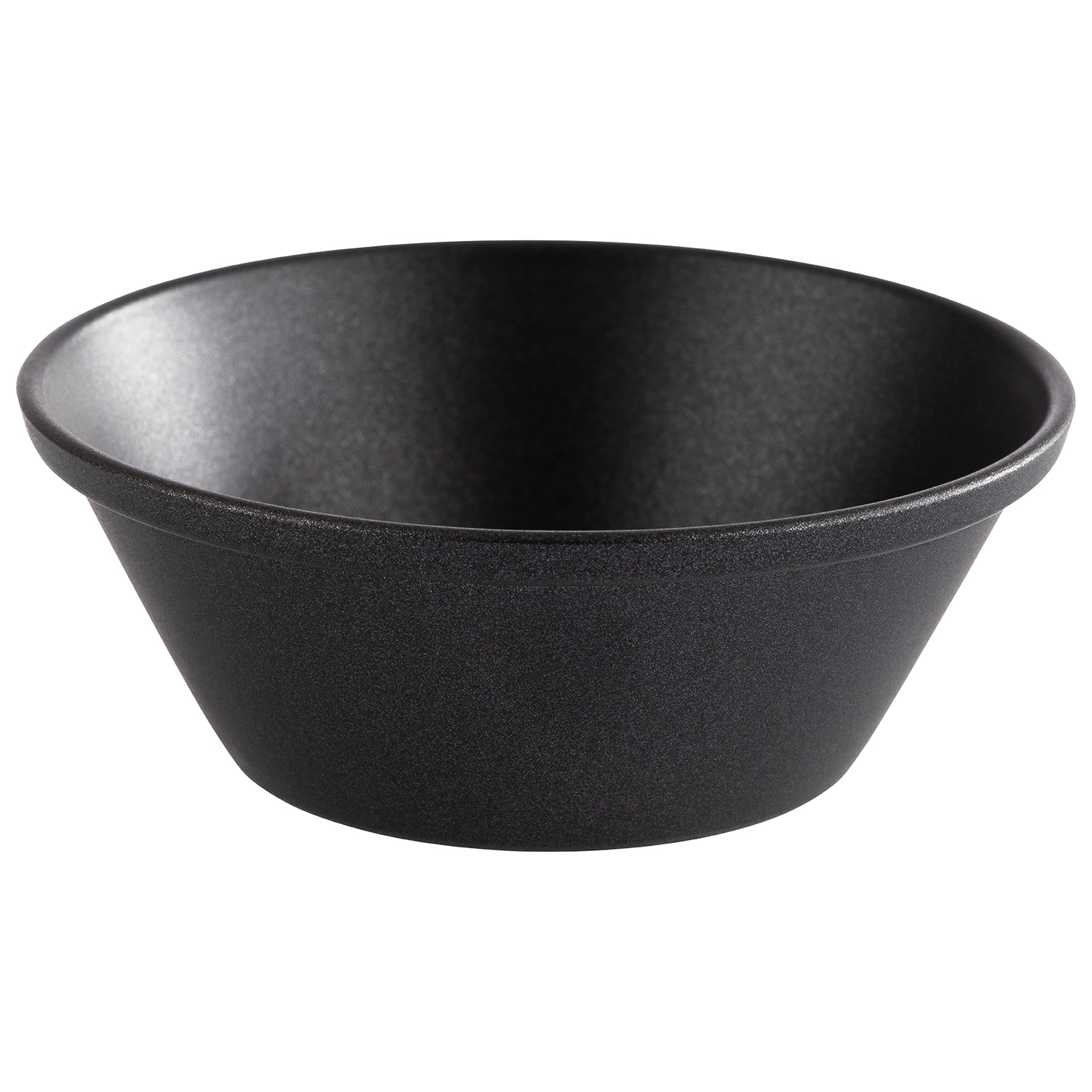 Dipschälchen -LEVANTE- schwarz, 6er Set Ø 6 cm, H: 2,5 cm, 40 ml