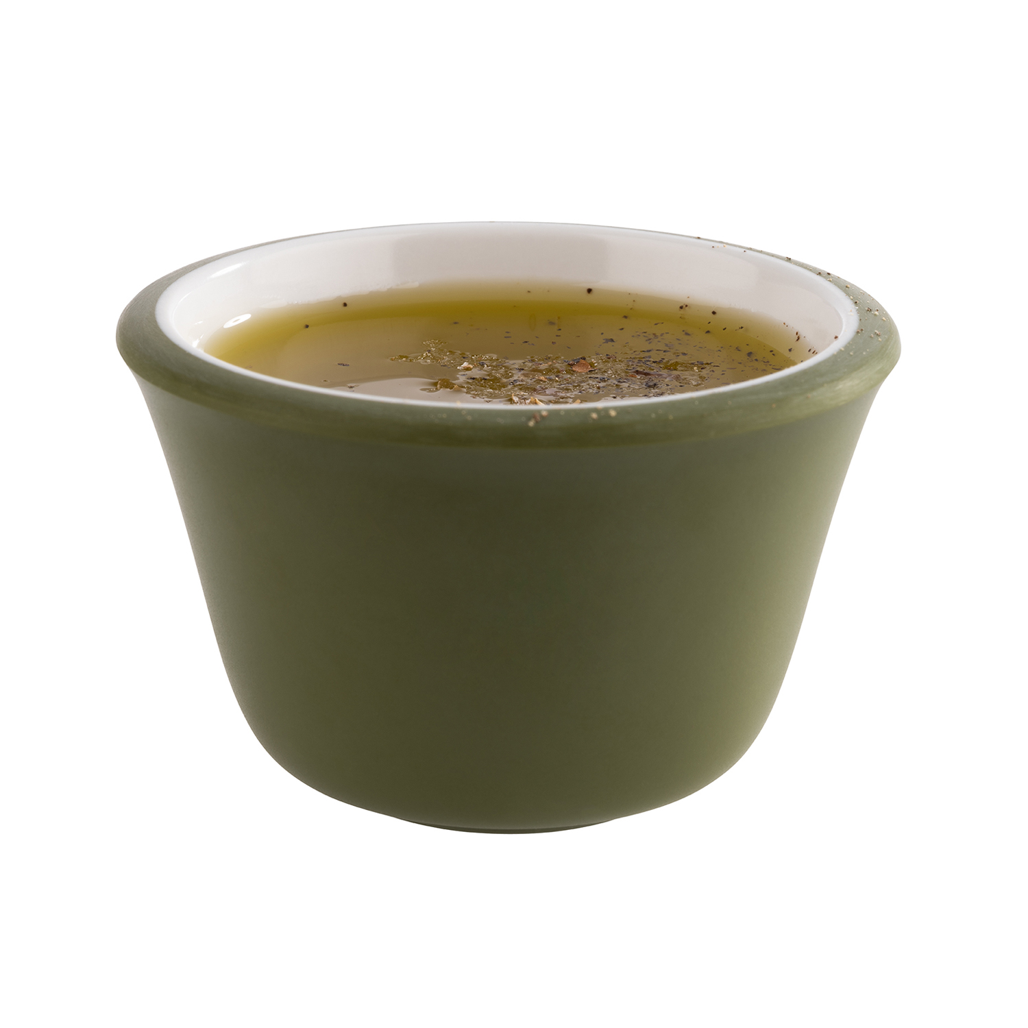 Dipschälchen grün, 6er Set Ø 6 cm, H: 4 cm, 40 ml