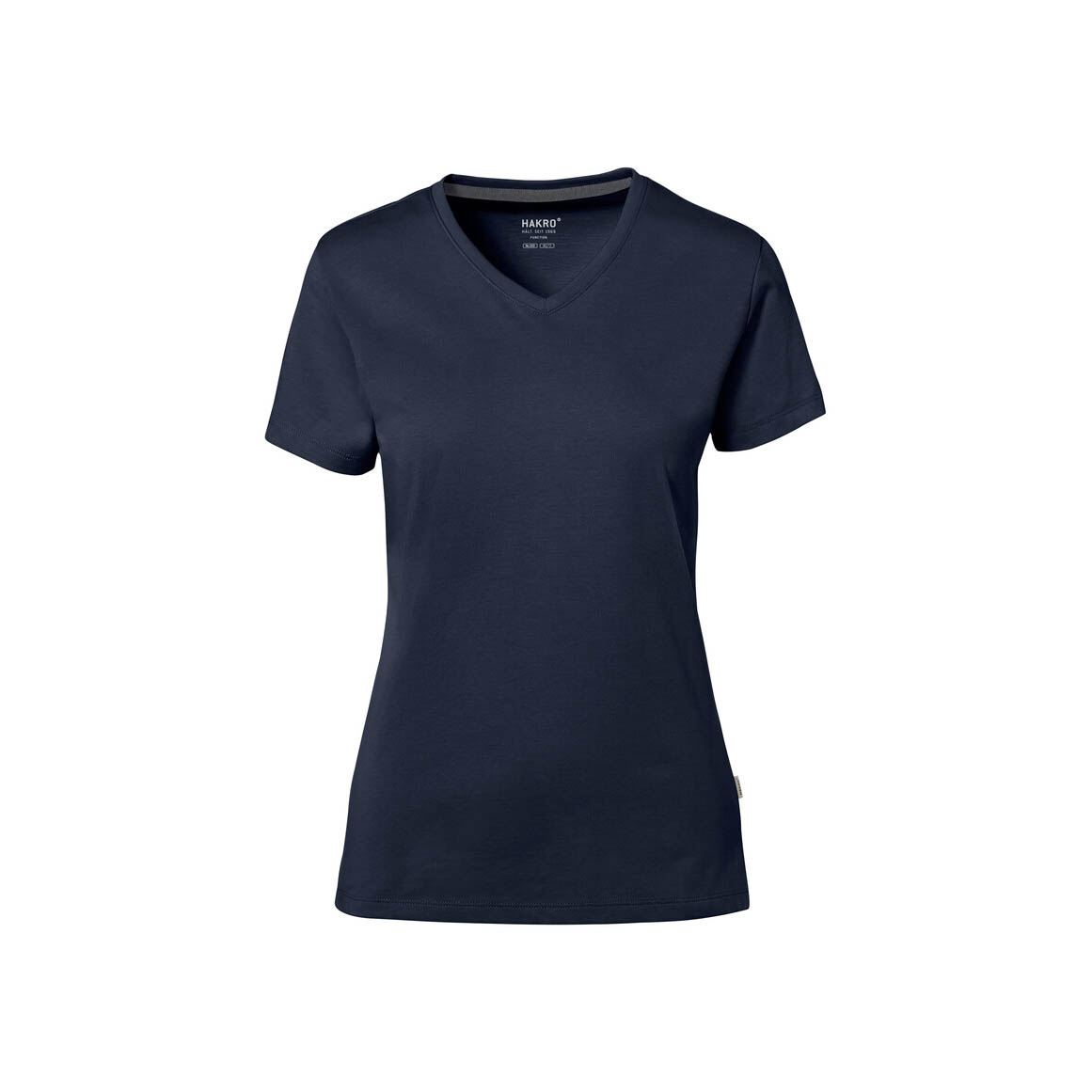 Woman V-Shirt Cotton Tec, tinte