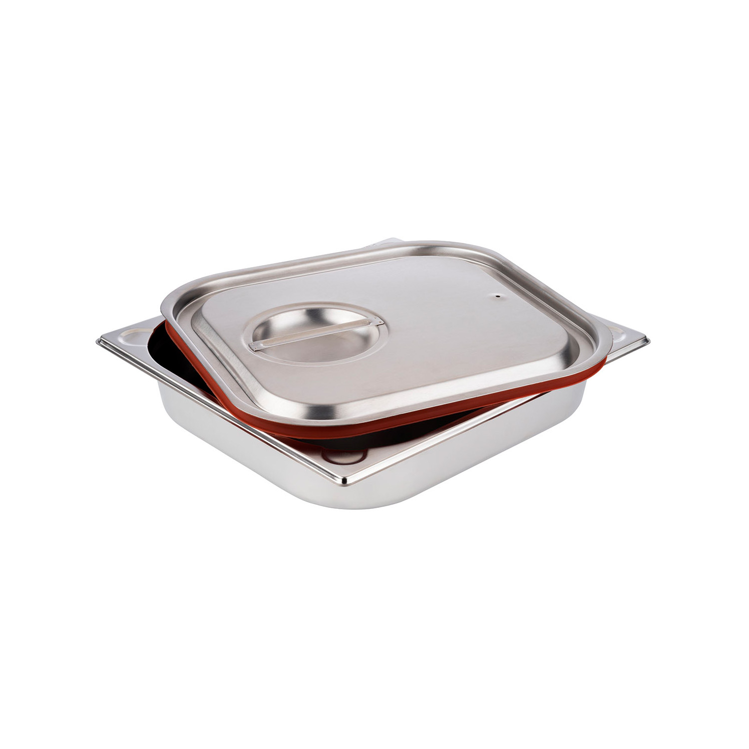 GN 2/3 Transport-Steck-Deckel 35,4 x 32,5 cm Edelstahl