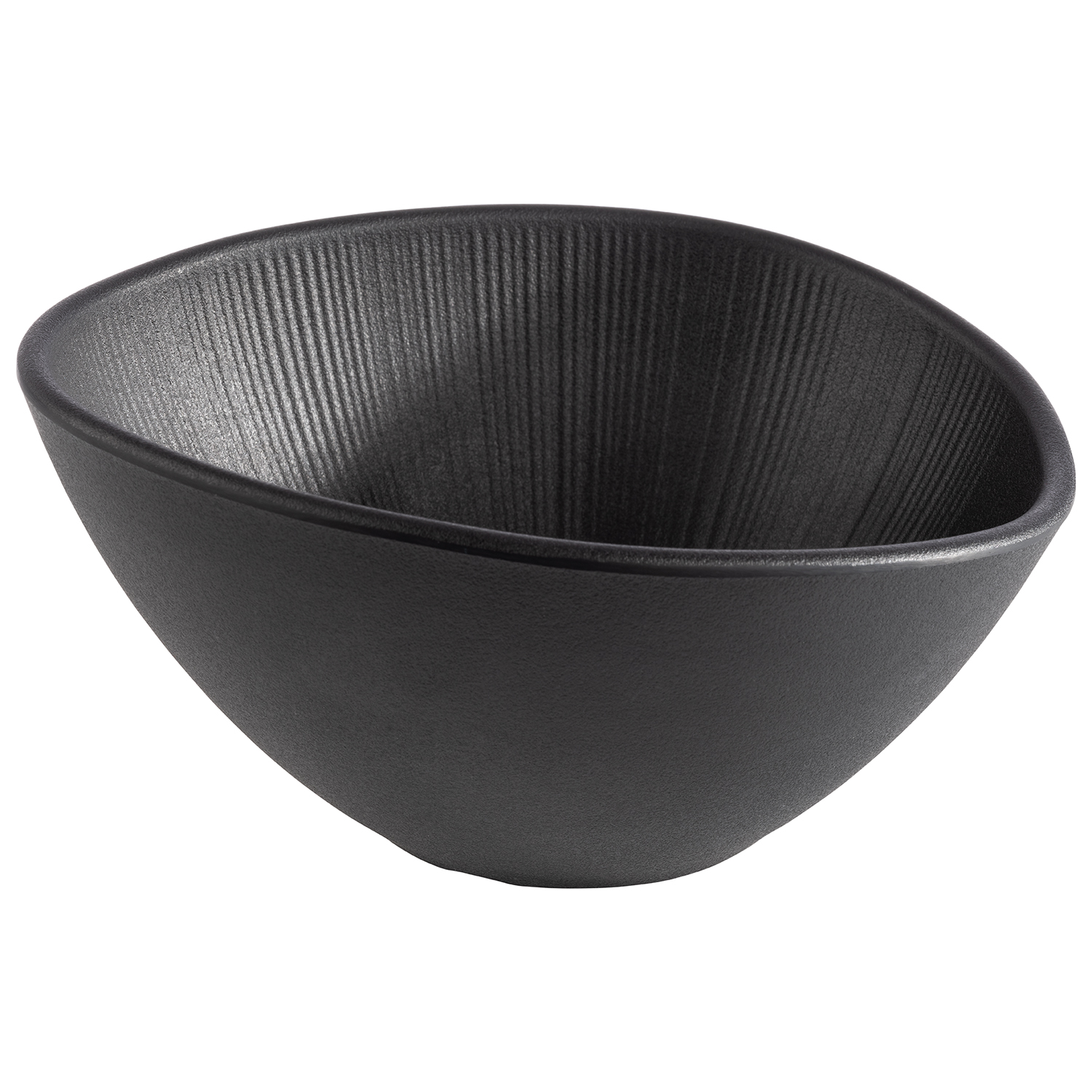 Schale -NERO- 19 x 16,5 cm, H: 9 cm