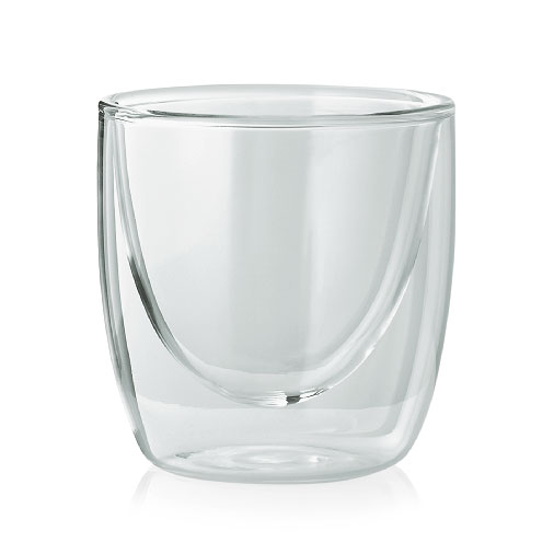 Doppelwandiges Glas 80 ml