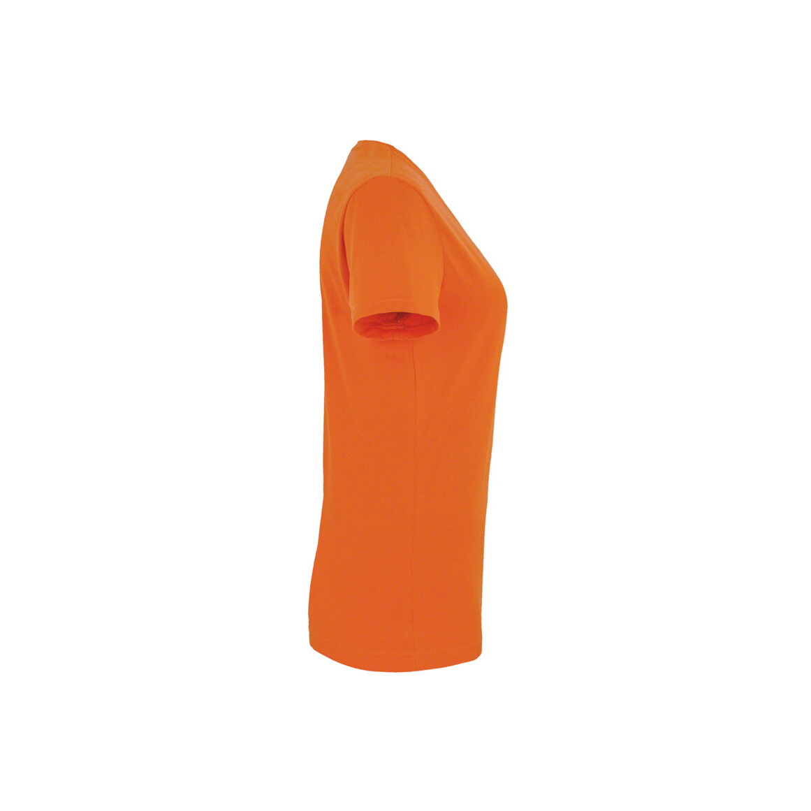 Woman-V-Shirt Mikralinar, orange