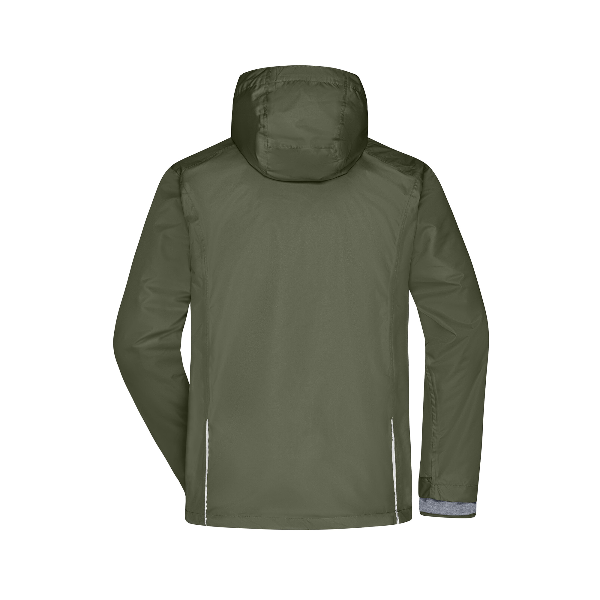*Auslauf* Herren-Doppeljacke 3 in 1, olive/schwarz