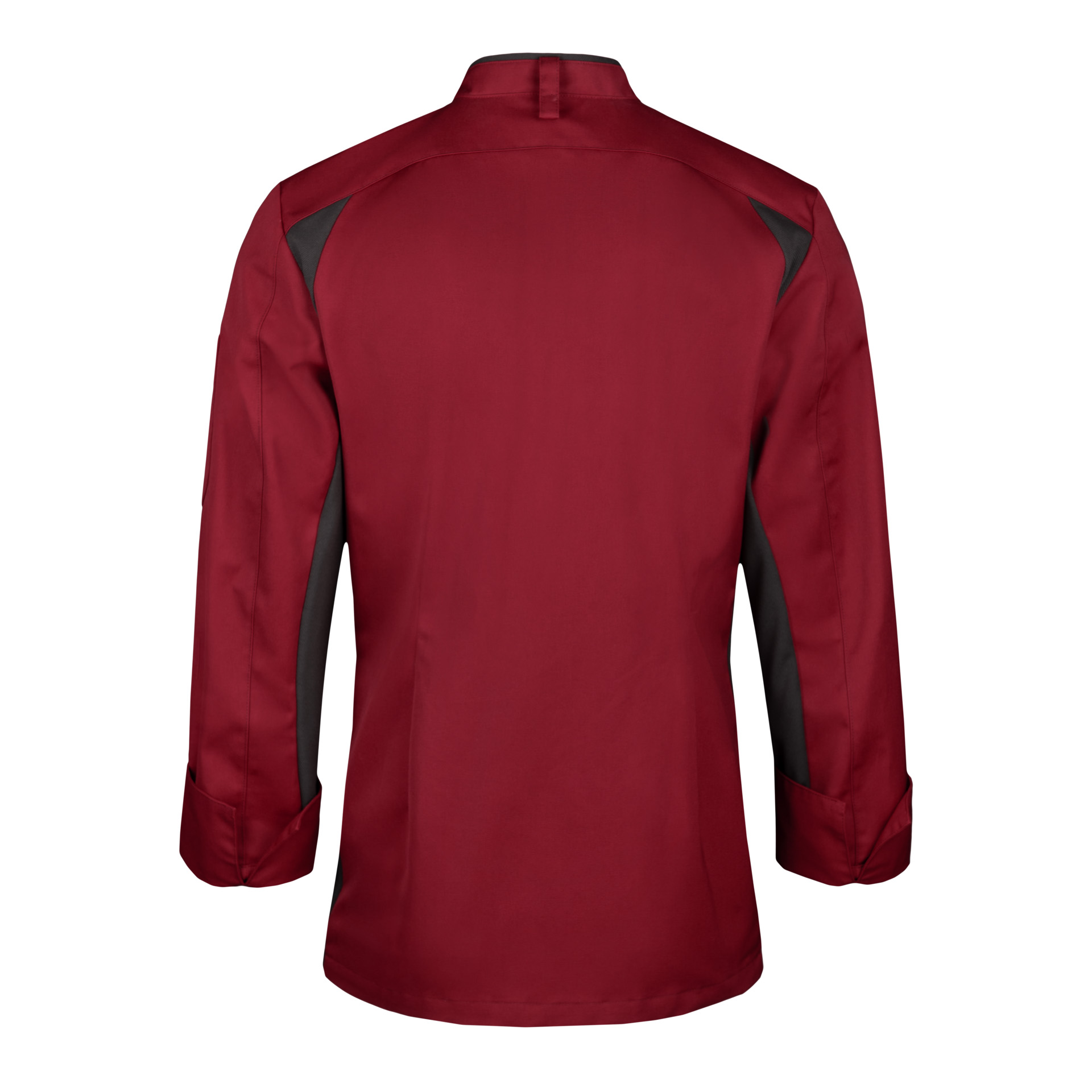 Koch-/Servicejacke FOCUS Damen kaminrot/anthrazit