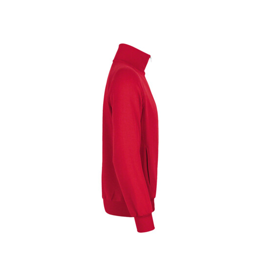 Unisex-Sweatjacke College, rot