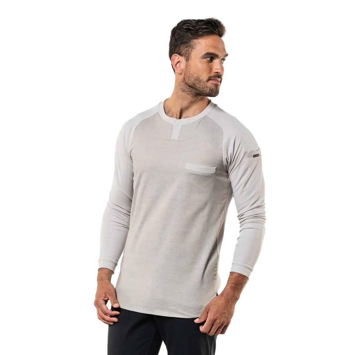 Chaud Devant Longsleeve Valente Chef Jacket sand