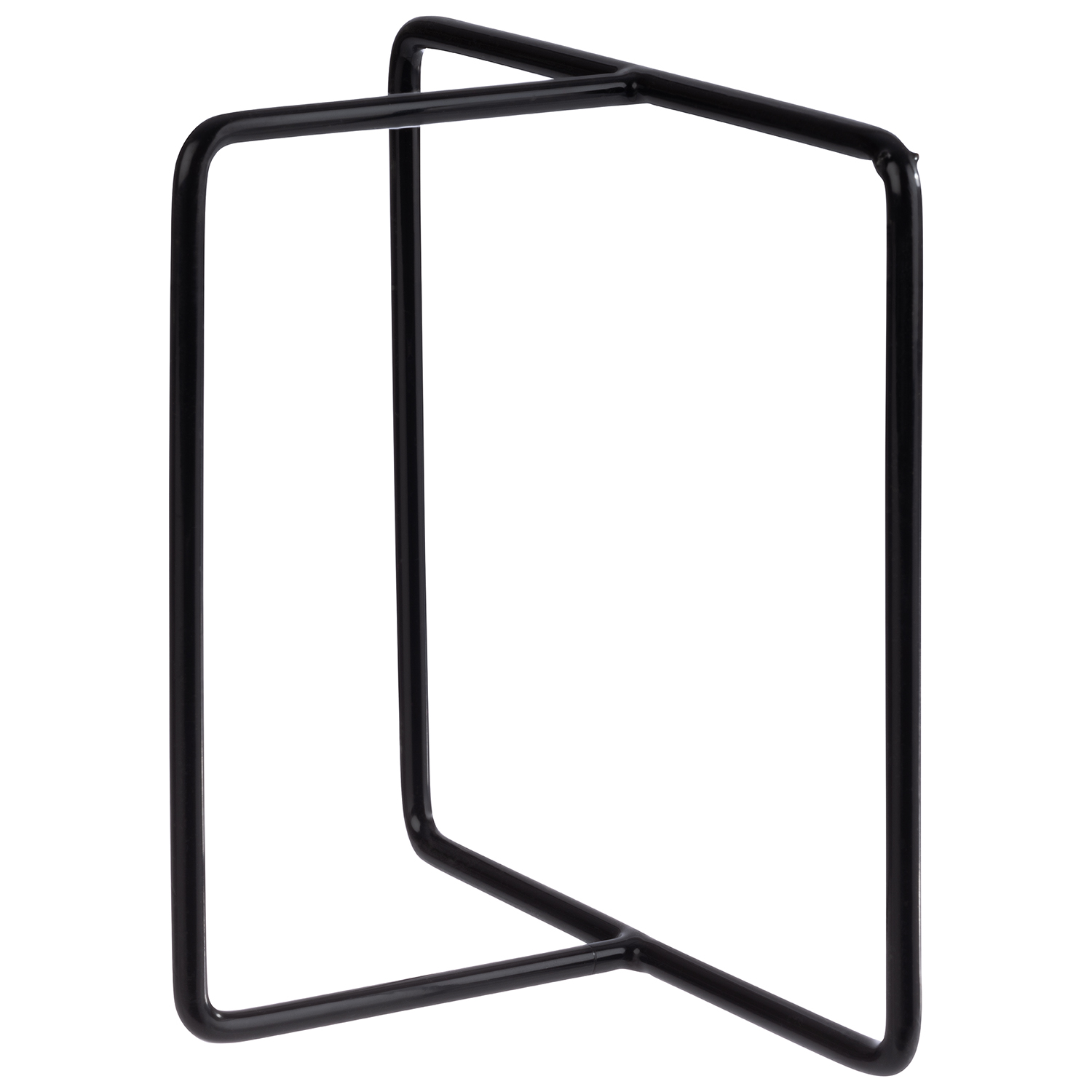 Buffetständer -SQUARE- Metall schwarz 12 x 12 cm, H: 7 cm