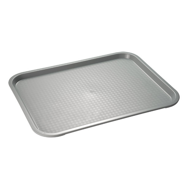 Tablett Fast Food 41 x 30,5 cm, grau