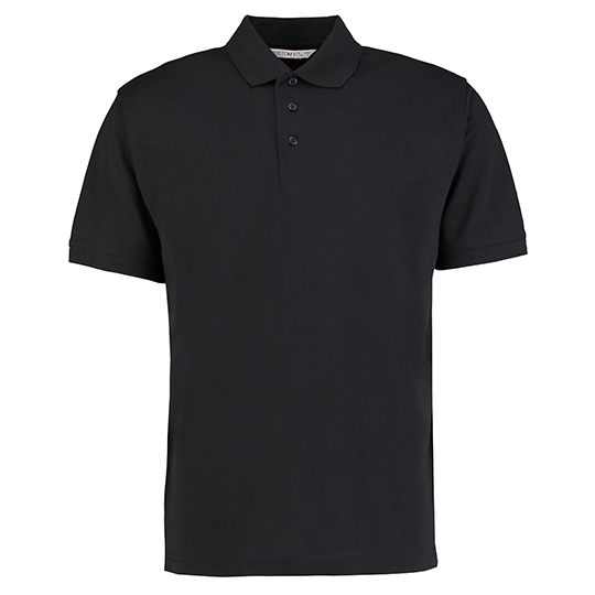Unisex-Poloshirt KK, schwarz
